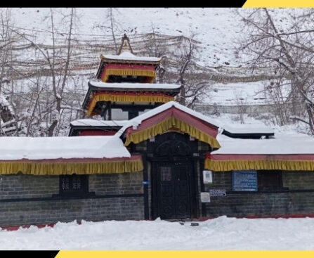 भारी बर्फबारी से मुक्तिनाथ मंदिर क्षेत्र बंद, सड़क मार्ग अवरुद्ध