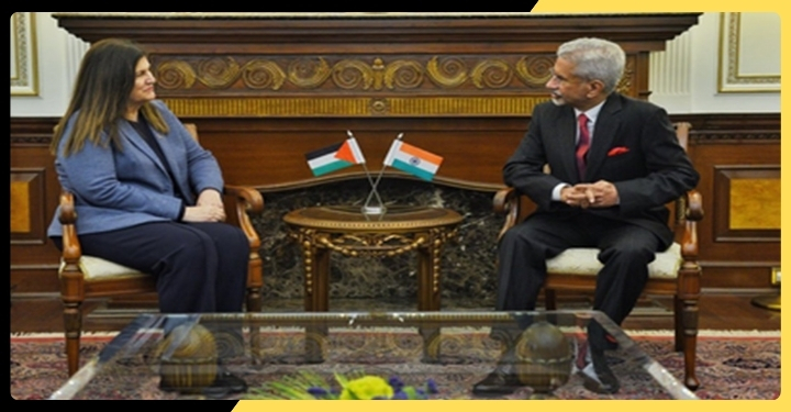 जयशंकर–फिलिस्तीनी विदेश मंत्री वार्ता: गाजा शांति और पुनर्निर्माण पर जोर