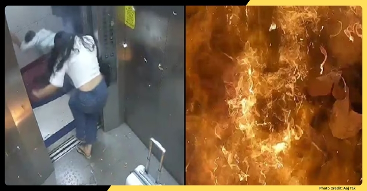 मुंबई का खतरनाक हादसा: लिफ्ट में हाइड्रोजन गुब्बारों का विस्फोट, तीन झुलसे