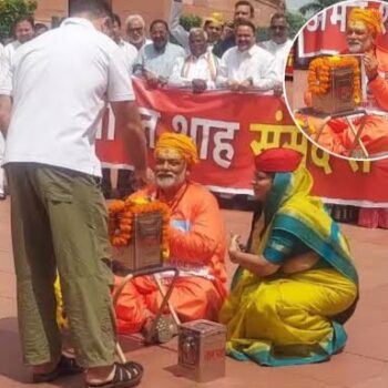 राम मंदिर चढ़ावा चोरी मामले को लेकर किया राजनीतिक नाटक