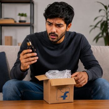 iPhone 14 Pro की जगह पार्सल में निकला दाढ़ी बढ़ाने का तेल