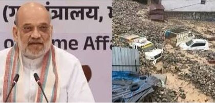 जम्मू-कश्मीर में बाढ़ का कहर, अमित शाह ने LG मनोज सिन्हा और CM उमर अब्दुल्ला से की बात