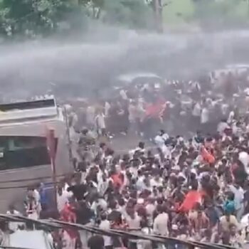 पटना में AISA का राजभवन मार्च, पुलिस से झड़प