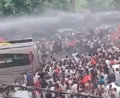 पटना में AISA का राजभवन मार्च, पुलिस से झड़प