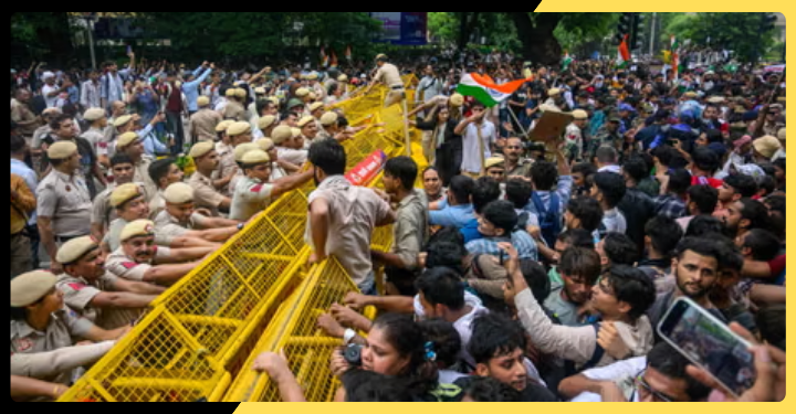 CJP दिल्ली प्रदर्शन LIVE: दीपके ने पुलिस कार्रवाई में घायल समर्थकों से मांगी माफी, उठे कई सवाल