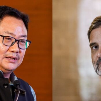 राहुल गांधी के महिला अधिकारों वाले वीडियो पर किरेन रिजिजू का तंज, कांग्रेस नेता ने दिया रिएक्शन