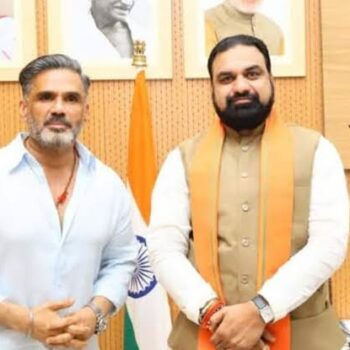 बिहार में फिल्म शूट करेंगे सुनील शेट्टी, अक्टूबर से शुरू होगी शूटिंग? CM सम्राट चौधरी से मुलाकात