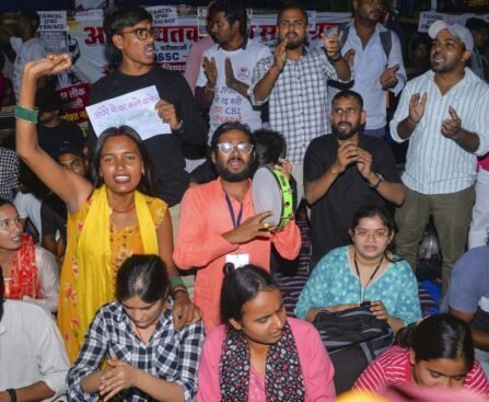 परीक्षा विवाद: रांची में छात्रों का आंदोलन 20वें दिन भी जारी