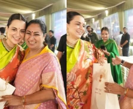 Kangana Ranaut ने पहली बार मनाई तीज, दिल्ली CM रेखा गुप्ता के घर पहुंचकर किया सेलिब्रेशन