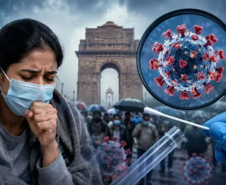 राजधानी में स्वाइन फ्लू के 1,349 मामले, बारिश और बदलते मौसम के बीच बढ़ा संक्रमण का खतरा