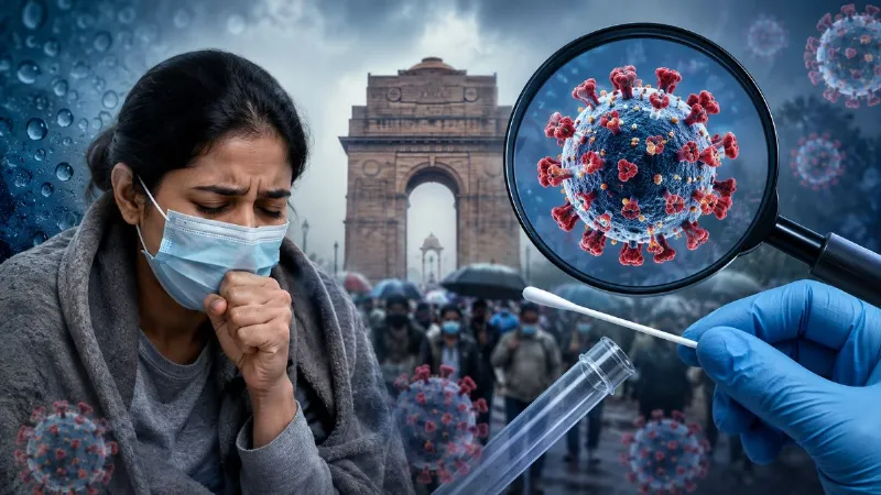 राजधानी में स्वाइन फ्लू के 1,349 मामले, बारिश और बदलते मौसम के बीच बढ़ा संक्रमण का खतरा