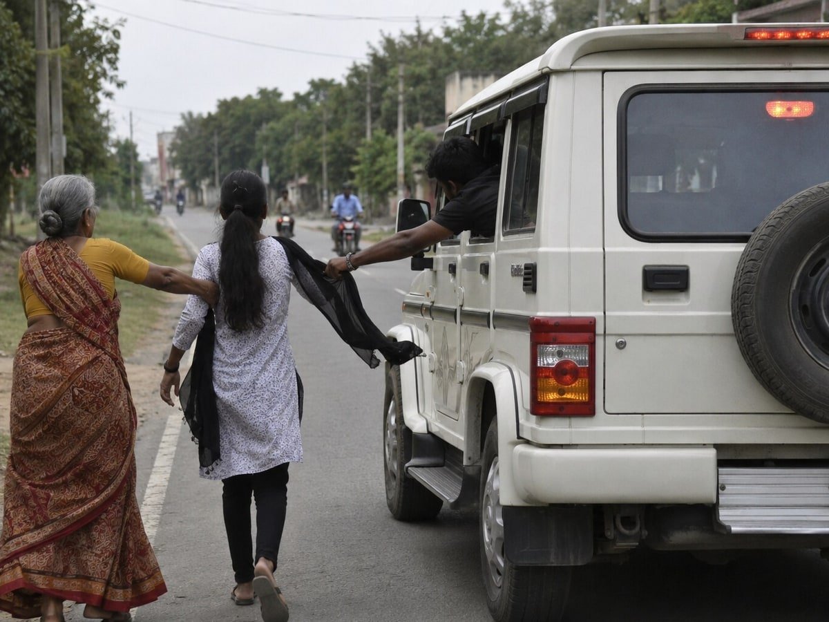 नवादा में छेड़खानी का विरोध करना पड़ा भारी, बोलेरो से कुचलकर बुजुर्ग महिला की हत्या
