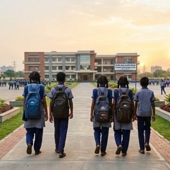 यूपी में स्कूली बच्चों के प्रदर्शन से योगी सरकार सतर्क, शिकायतों की जांच के निर्देश