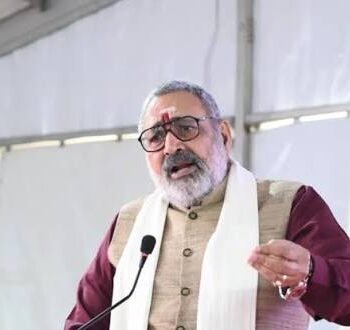 गिरिराज सिंह का खरगे पर हमला, बोले- ‘आपकी कांग्रेस मुस्लिम लीग बन गई है वोट के लिए’