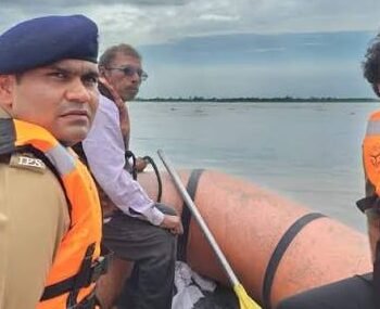 अमरोहा में बाढ़ का खतरा बढ़ा, उफान पर तिगरी गंगा