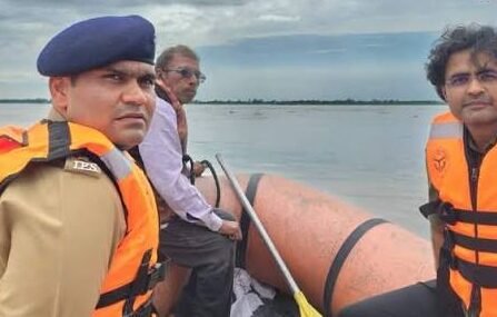 अमरोहा में बाढ़ का खतरा बढ़ा, उफान पर तिगरी गंगा
