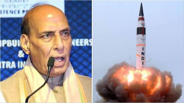 मिसाइल सिस्टम की टेक्नोलॉजी अब भारतीय कंपनियों को मिलेगी, राजनाथ सिंह ने दी मंजूरी