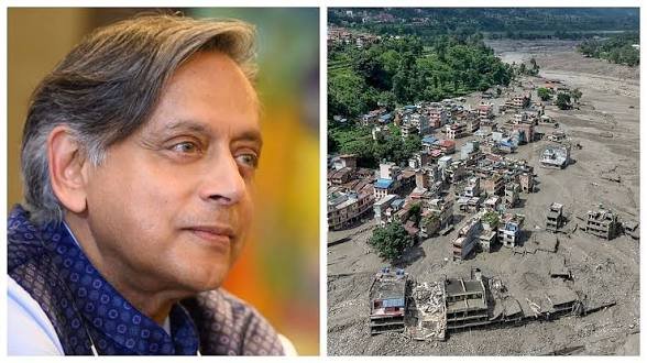 नेपाल बाढ़ में भारत के राहत अभियान की शशि थरूर ने की तारीफ, जयशंकर को लिखा पत्र