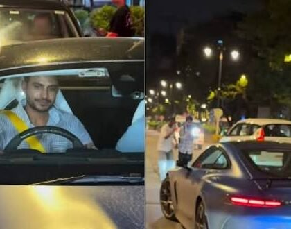 शुभमन गिल का लग्जरी कार में वीडियो वायरल, क्या 4 करोड़ की Mercedes-Benz AMG GT है उनकी नई कार?