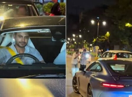 शुभमन गिल का लग्जरी कार में वीडियो वायरल, क्या 4 करोड़ की Mercedes-Benz AMG GT है उनकी नई कार?