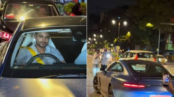 शुभमन गिल का लग्जरी कार में वीडियो वायरल, क्या 4 करोड़ की Mercedes-Benz AMG GT है उनकी नई कार?