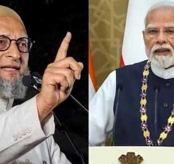 पीएम मोदी को उज्बेकिस्तान का सर्वोच्च सम्मान मिलने पर ओवैसी का तंज
