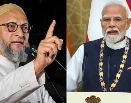 पीएम मोदी को उज्बेकिस्तान का सर्वोच्च सम्मान मिलने पर ओवैसी का तंज