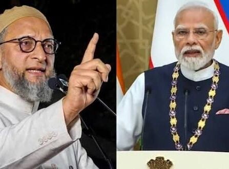 पीएम मोदी को उज्बेकिस्तान का सर्वोच्च सम्मान मिलने पर ओवैसी का तंज