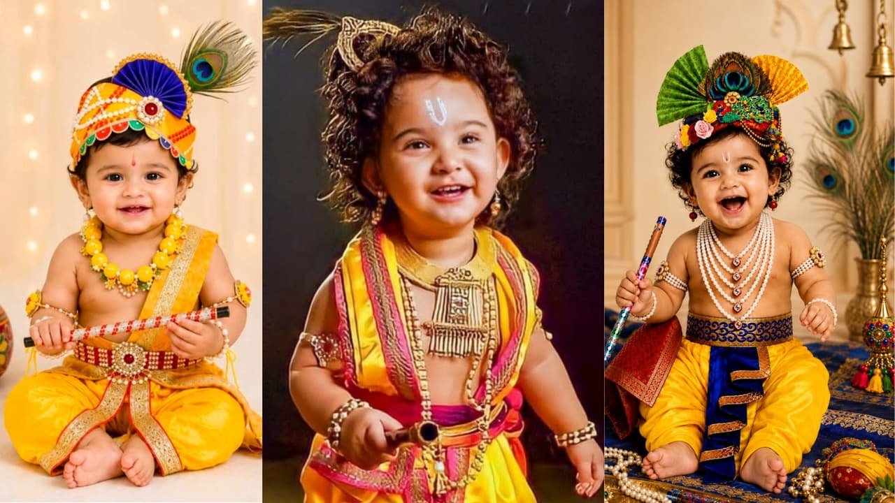 Janmashtami 2026: जन्माष्टमी पर बच्चे को बनाएं बाल गोपाल, इन 10 आसान आइडियाज से मिलेगा प्यारा कान्हा लुक