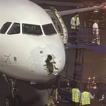 श्रीनगर एयरपोर्ट पर लैंडिंग के बाद हादसे का शिकार हुई IndiGo की फ्लाइट, पार्किंग के दौरान पोल से टकराया विमान